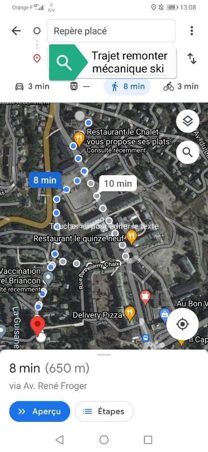 Апартаменты T2 Cosy Proche Des Pistes Бриансон Экстерьер фото